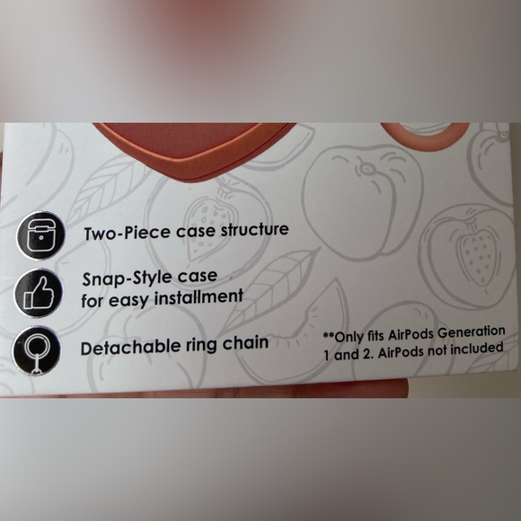 Delia’s Case Cover For Apple AirPods 1 & 2 - Picture 6 of 6